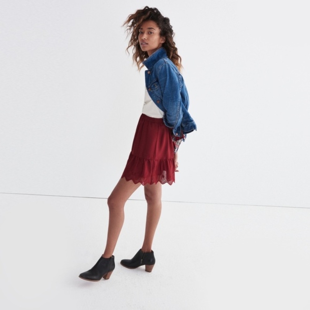 Madewell eyelet skirt - Picture 3 of 6